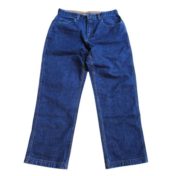 New NWOT Duluth Trading Flex Ballroom Men's Jeans Denim Regular Straight 34x30 - Picture 2 of 6